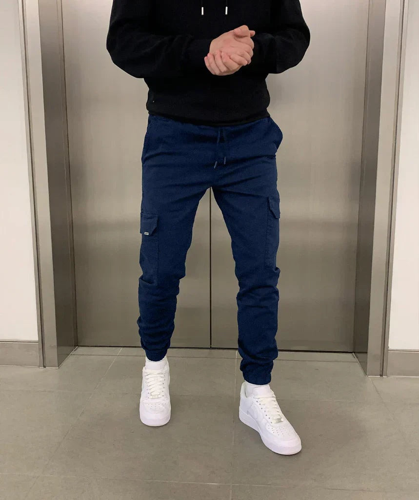 Anders | Cargo Bukser Herre Joggingbukser med Lommer