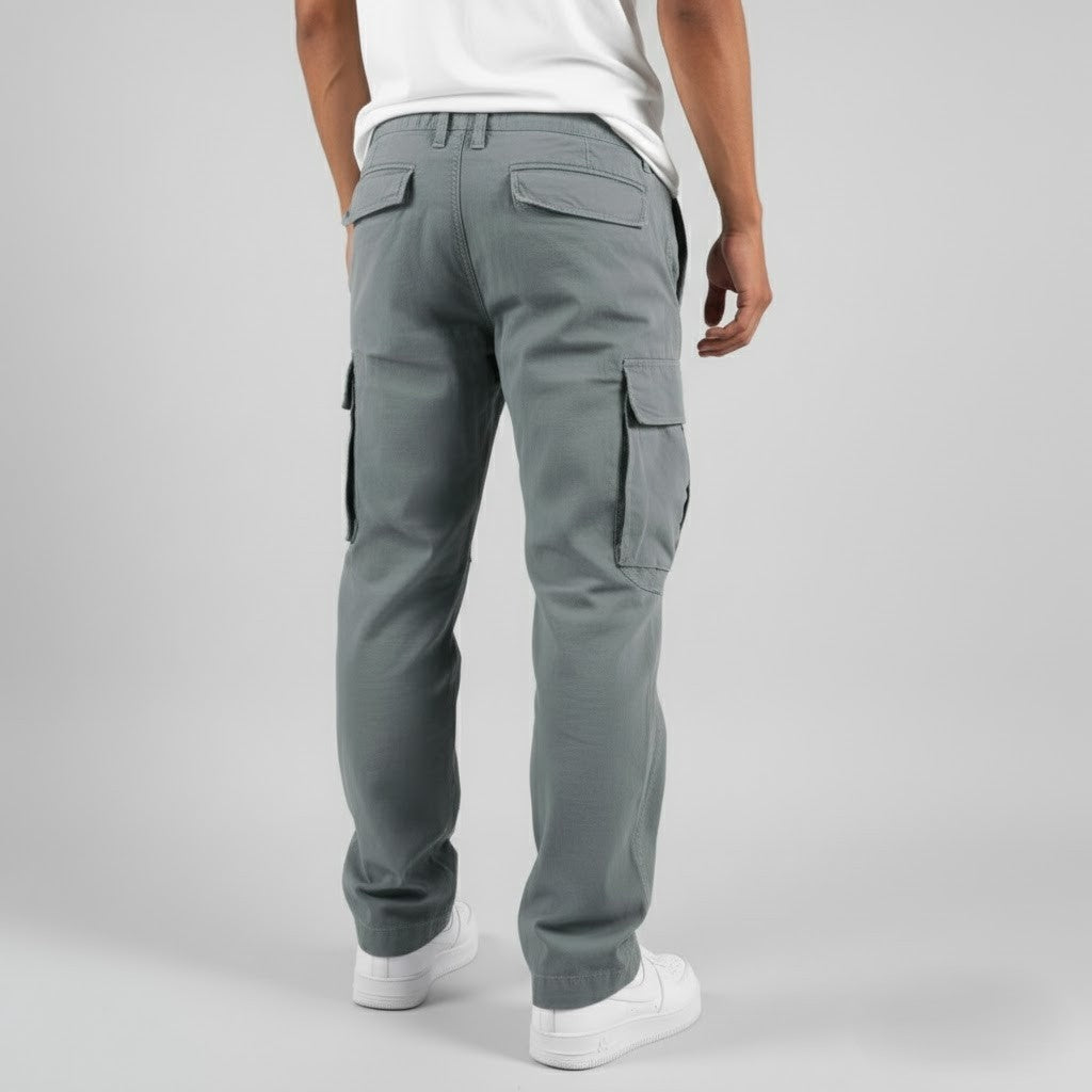 Anders | Cargo Bukser Herre Relaxed Fit Sidelommer