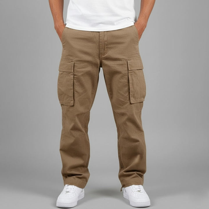 Anders | Cargo Bukser Herre Relaxed Fit Sidelommer