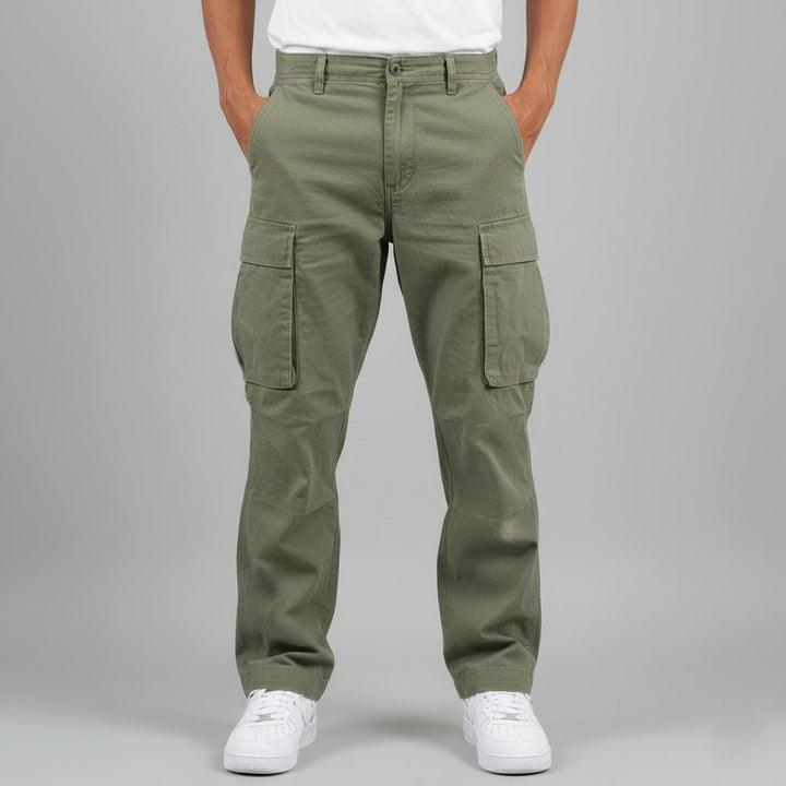 Anders | Cargo Bukser Herre Relaxed Fit Sidelommer
