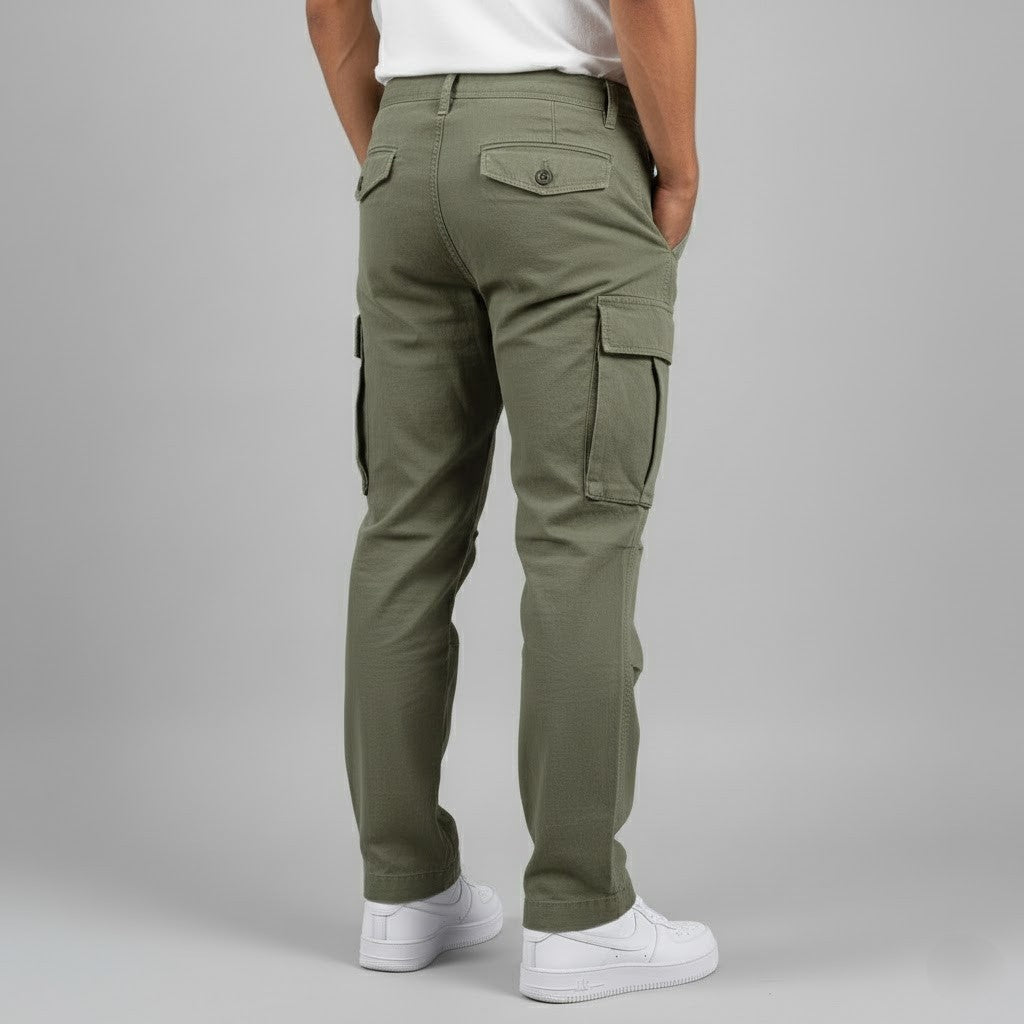 Anders | Cargo Bukser Herre Relaxed Fit Sidelommer
