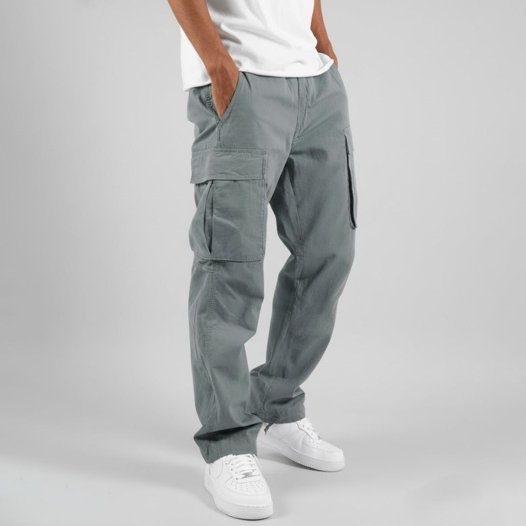 Anders | Cargo Bukser Herre Relaxed Fit Sidelommer