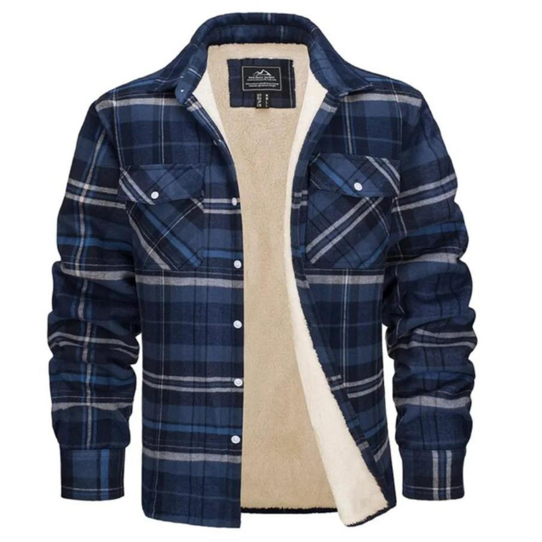 Anders | Sherpa Foret Skjortejakke med Tern Herretøj Flannel