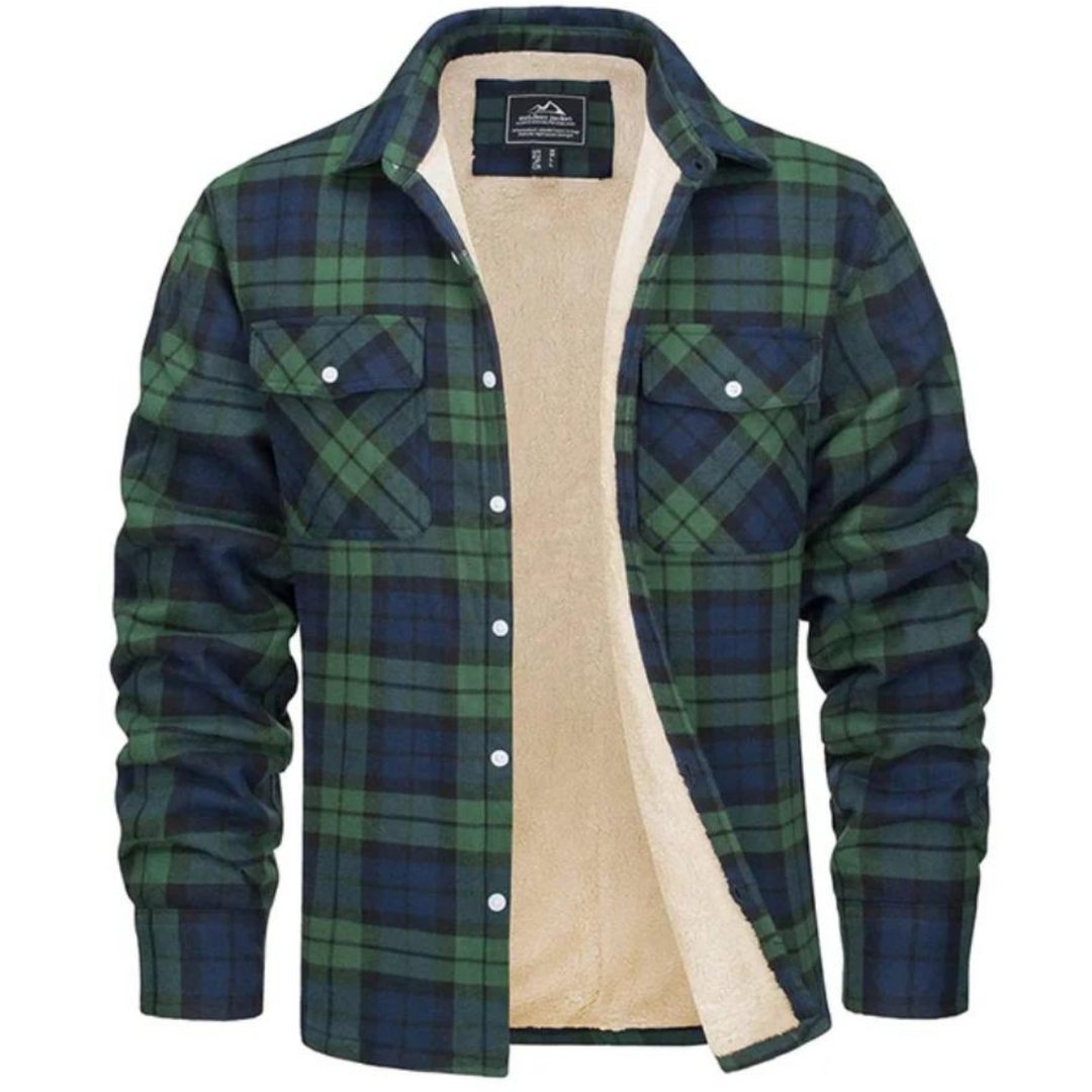 Anders | Sherpa Foret Skjortejakke med Tern Herretøj Flannel