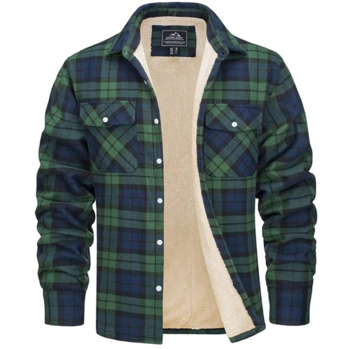 Anders | Sherpa Foret Skjortejakke med Tern Herretøj Flannel