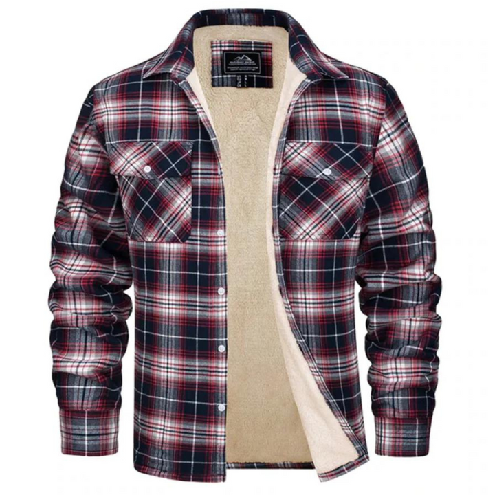 Anders | Sherpa Foret Skjortejakke med Tern Herretøj Flannel