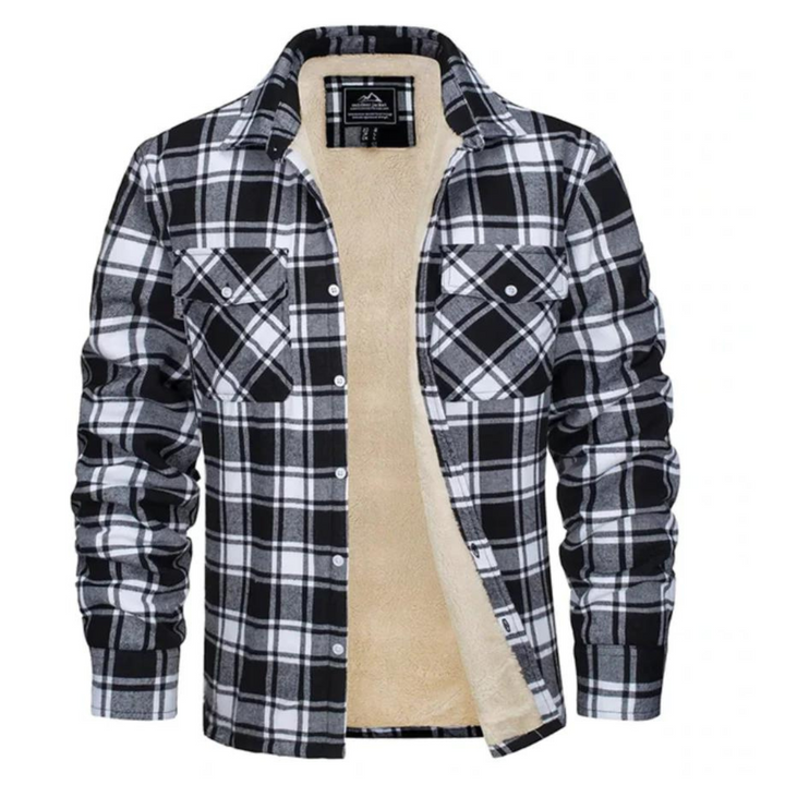 Anders | Sherpa Foret Skjortejakke med Tern Herretøj Flannel
