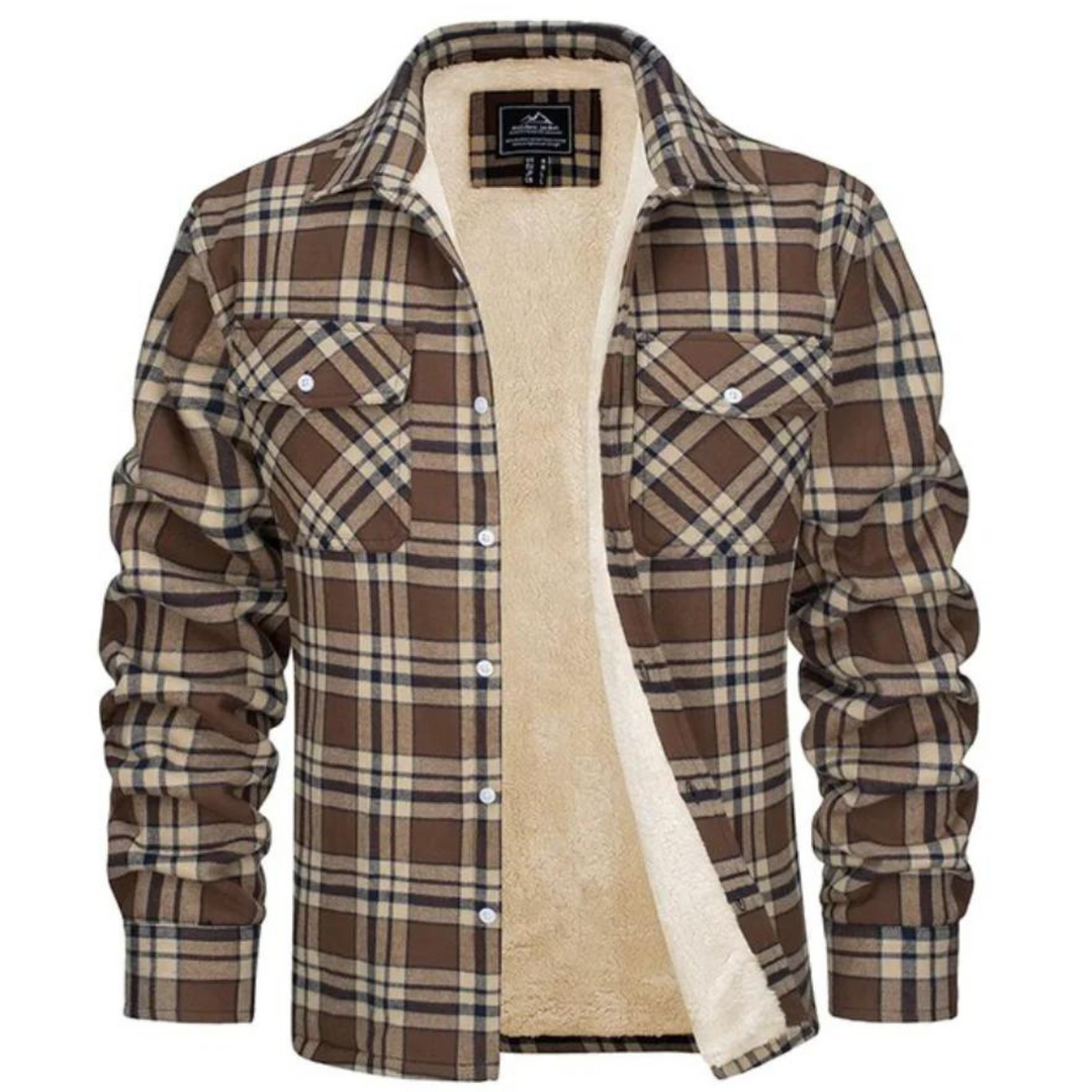 Anders | Sherpa Foret Skjortejakke med Tern Herretøj Flannel