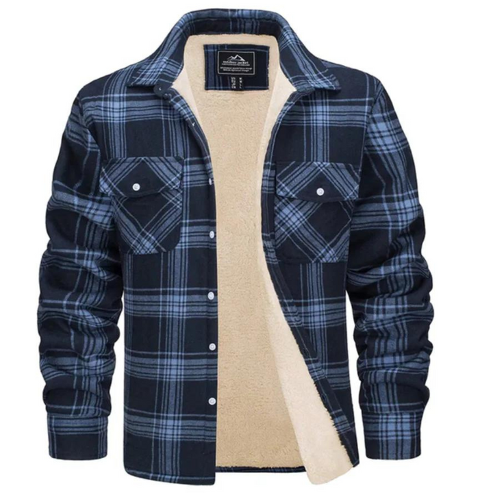 Anders | Sherpa Foret Skjortejakke med Tern Herretøj Flannel