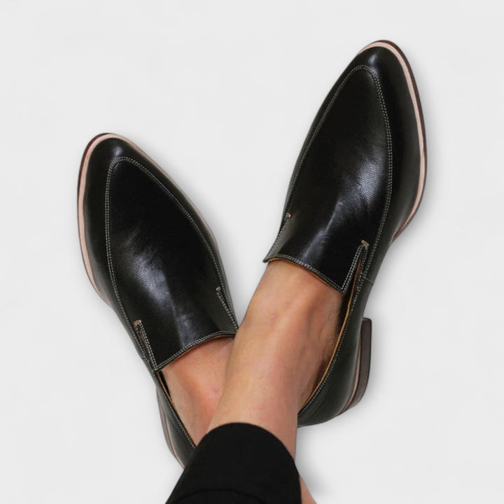 Astrid | Loafers Oxford Sko Dame Læder Spids Tå