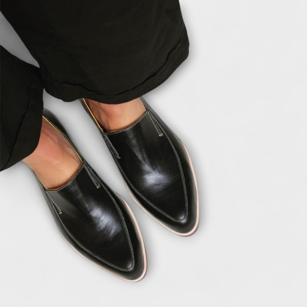 Astrid | Loafers Oxford Sko Dame Læder Spids Tå