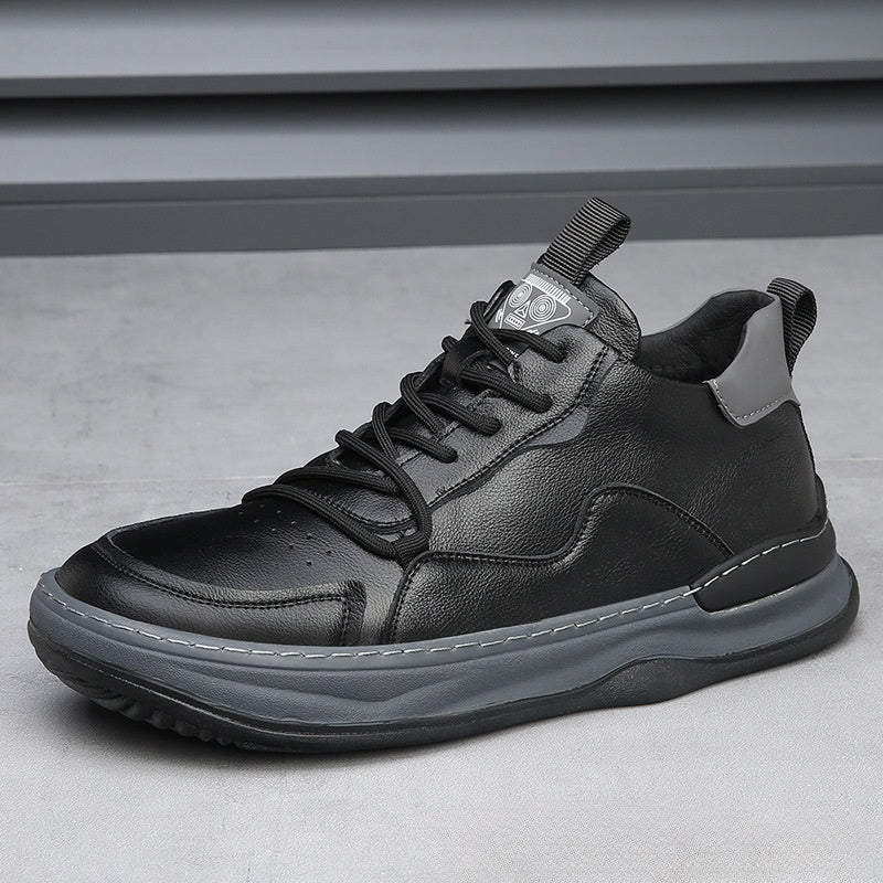 Emil | Sneakers Herre Ægte Læder Snørebånd