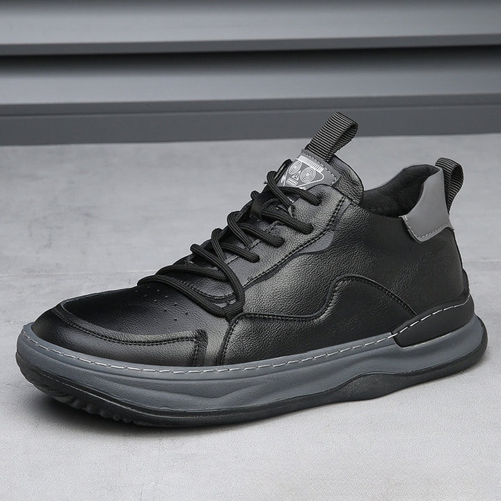 Emil | Sneakers Herre Ægte Læder Snørebånd
