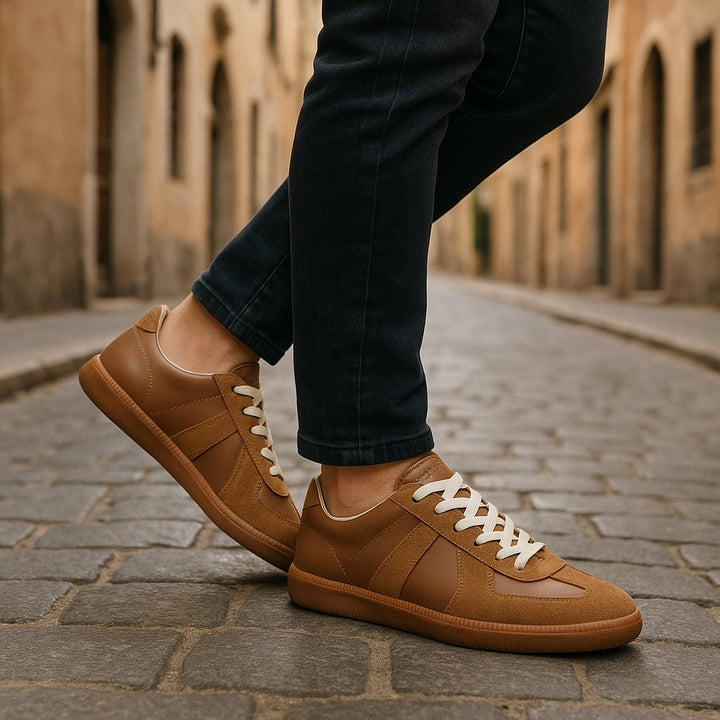Emil | Sneakers Herre Ruskind Snøresko Klassisk
