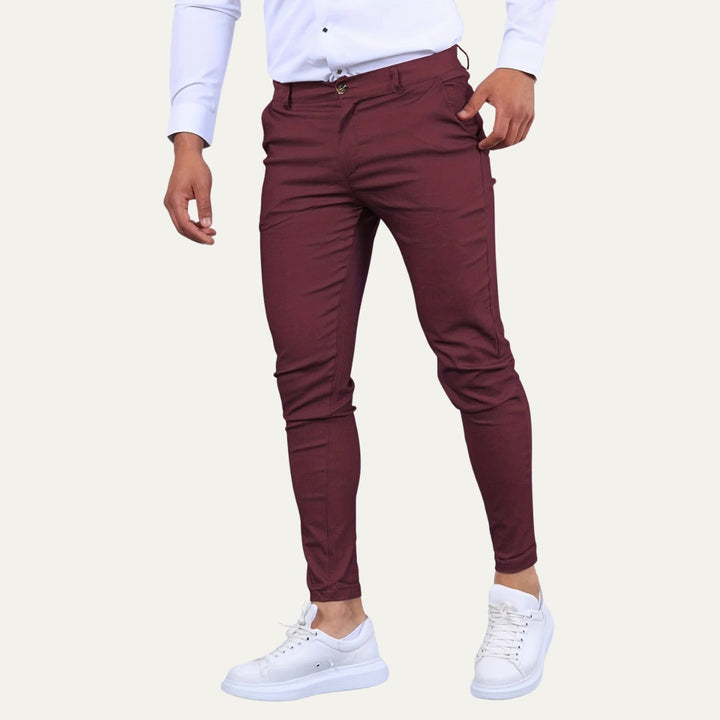 Frederik | Chinos Slim Fit Stretch Herre Bukser Mænd