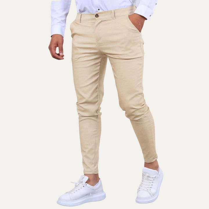 Frederik | Chinos Slim Fit Stretch Herre Bukser Mænd