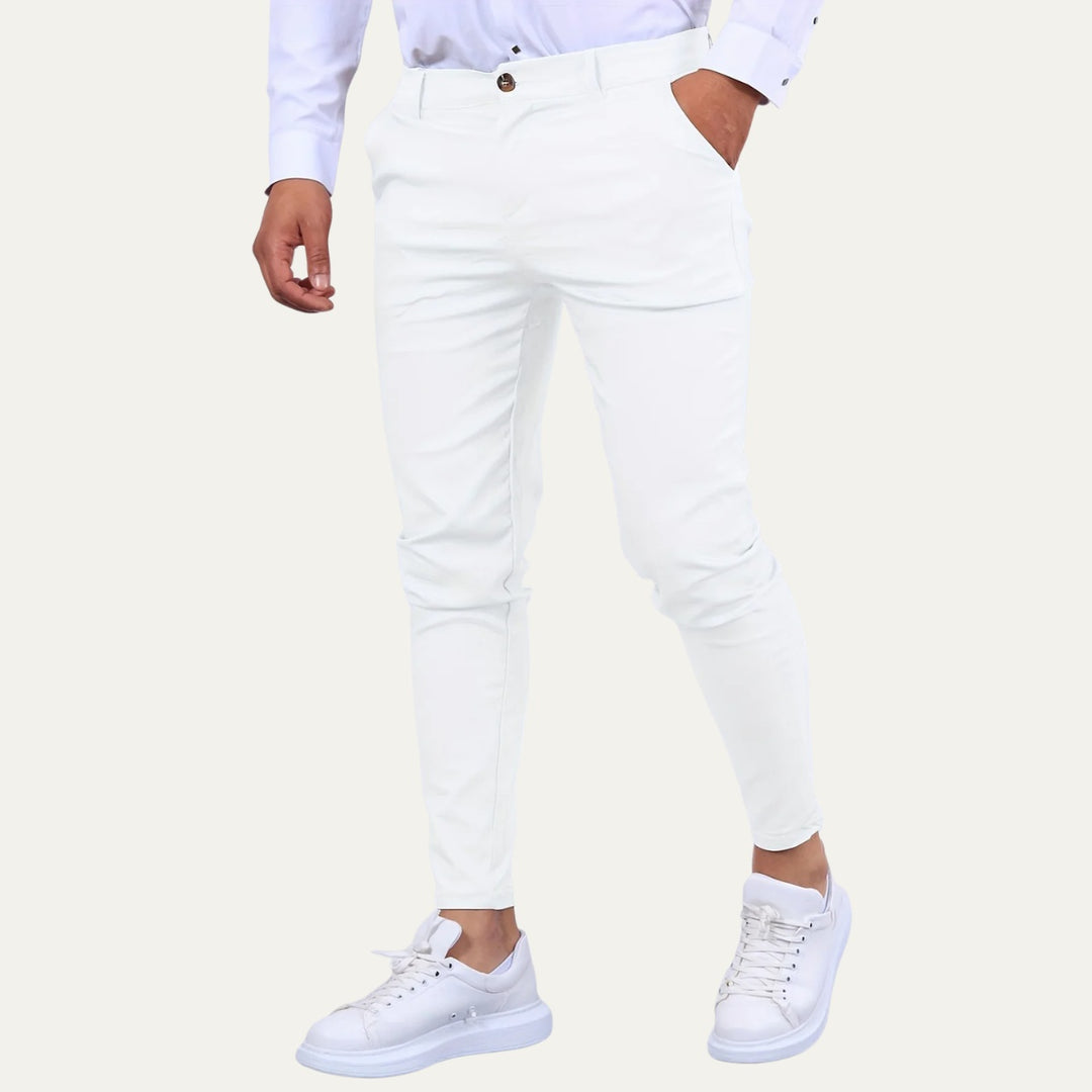 Frederik | Chinos Slim Fit Stretch Herre Bukser Mænd