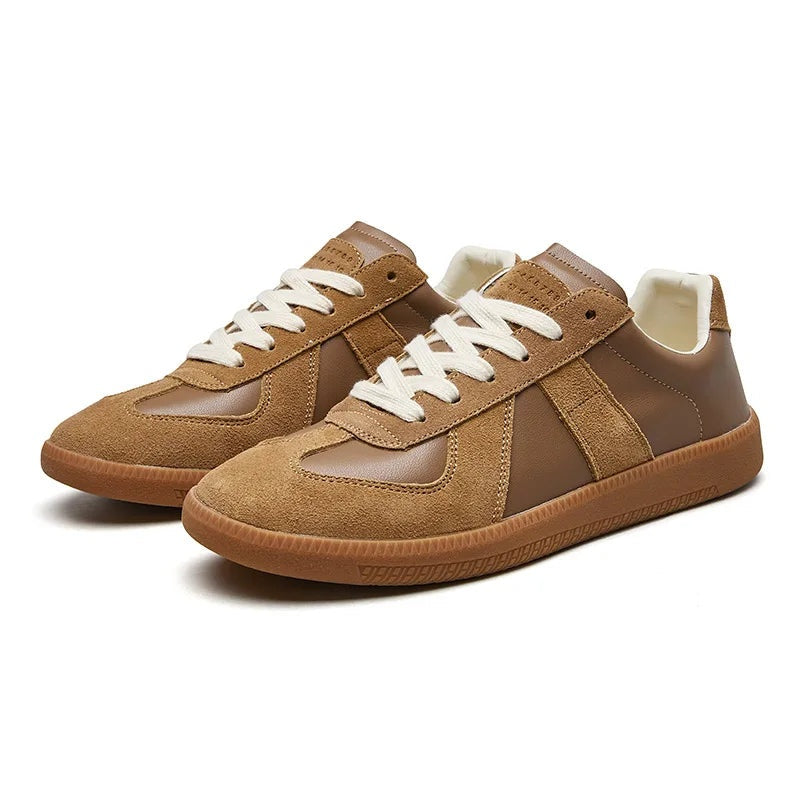 Frederik | Sneakers Herre Ruskind Snørebånd Lav Profil