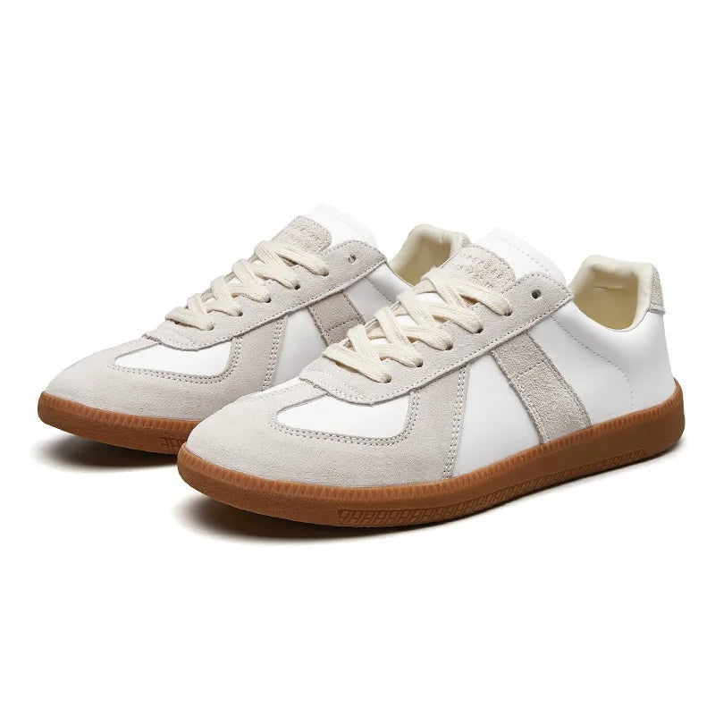 Frederik | Sneakers Herre Ruskind Snørebånd Lav Profil