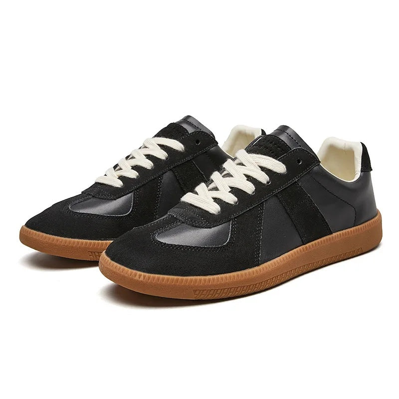 Frederik | Sneakers Herre Ruskind Snørebånd Lav Profil