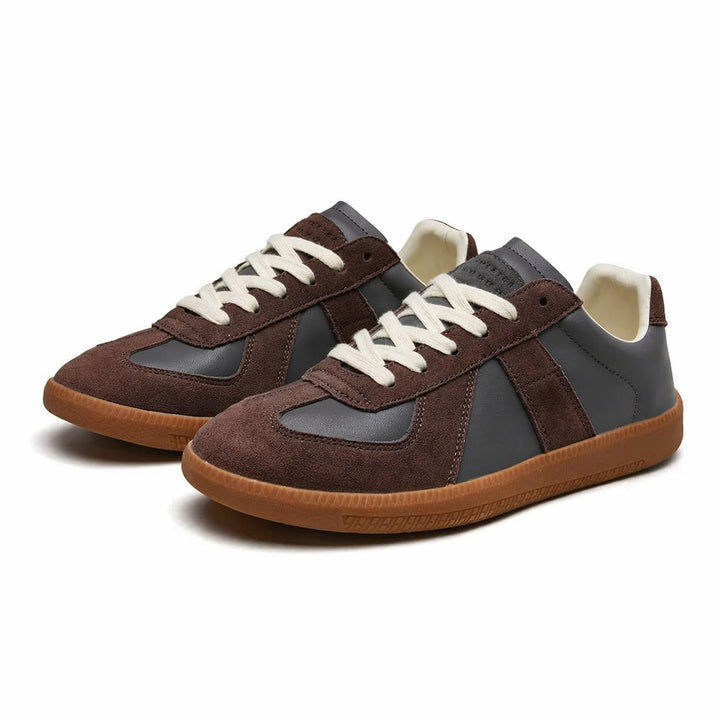 Frederik | Sneakers Herre Ruskind Snørebånd Lav Profil