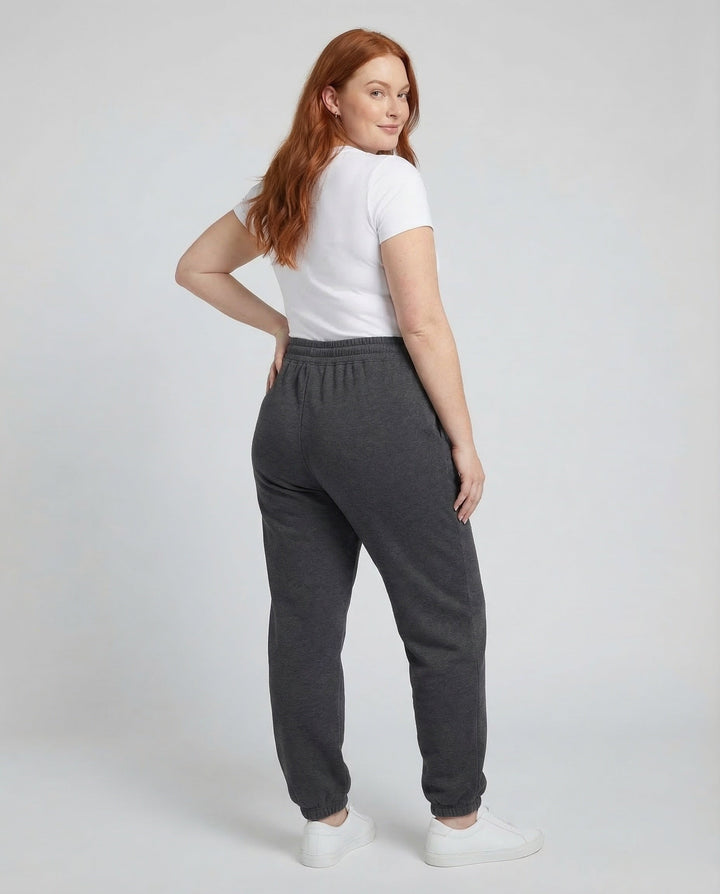 Freja | Joggingbukser Dame Afslappet Tapered Snøretalje