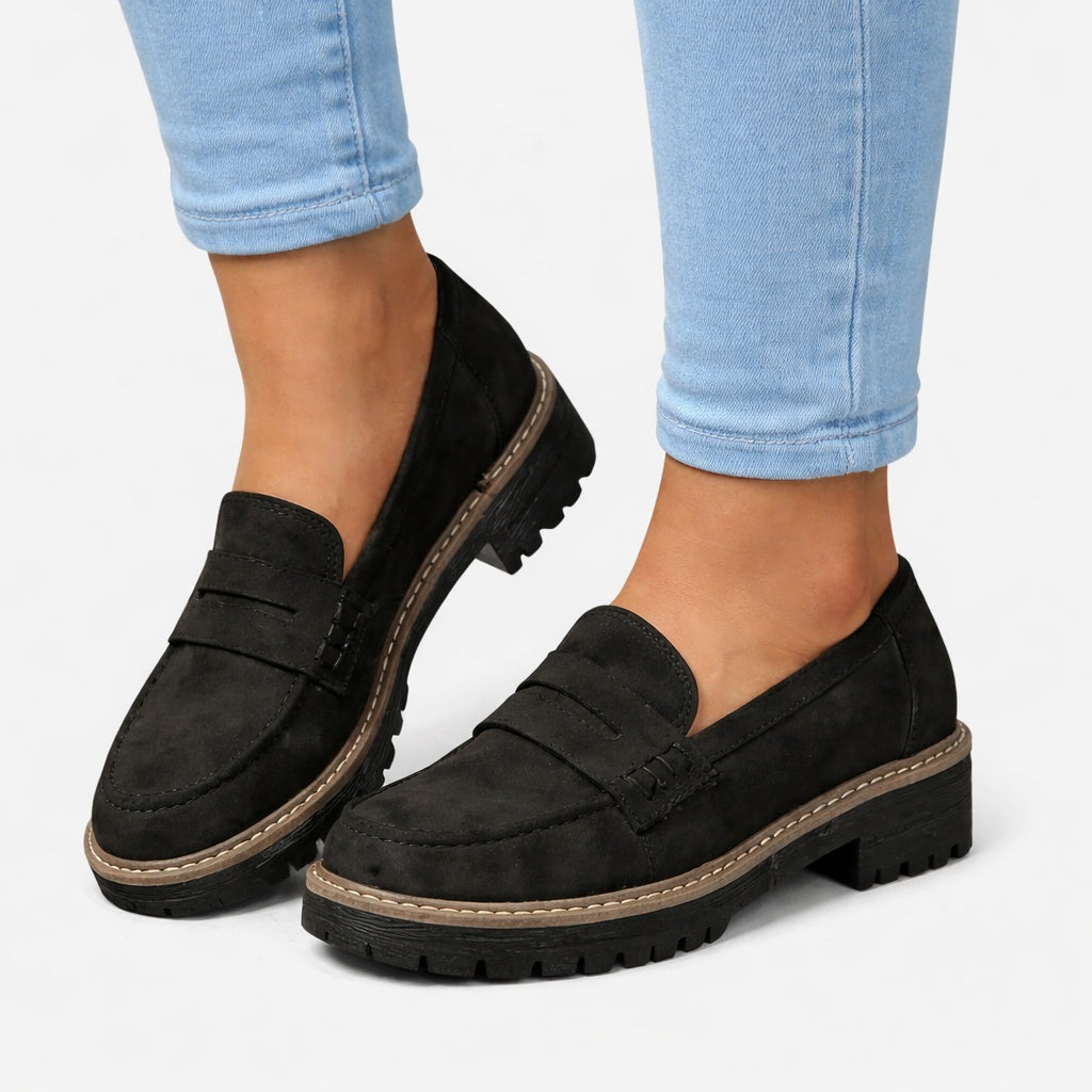 Freja | Loafers Dame Ruskind Chunky Sål Oxford