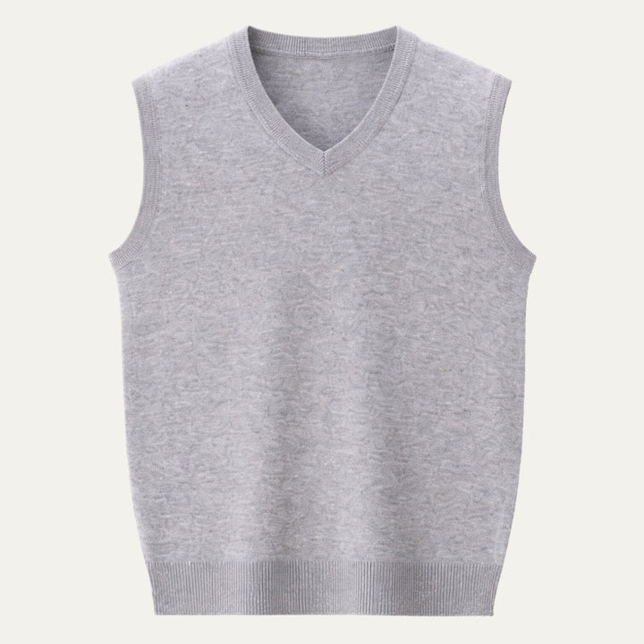 Henrik | Sweater Vest Herre V-hals Strik