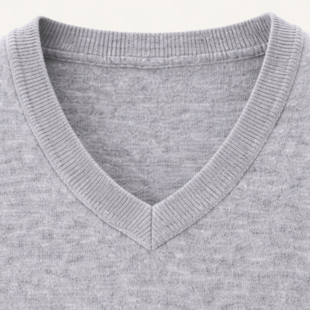 Henrik | Sweater Vest Herre V-hals Strik