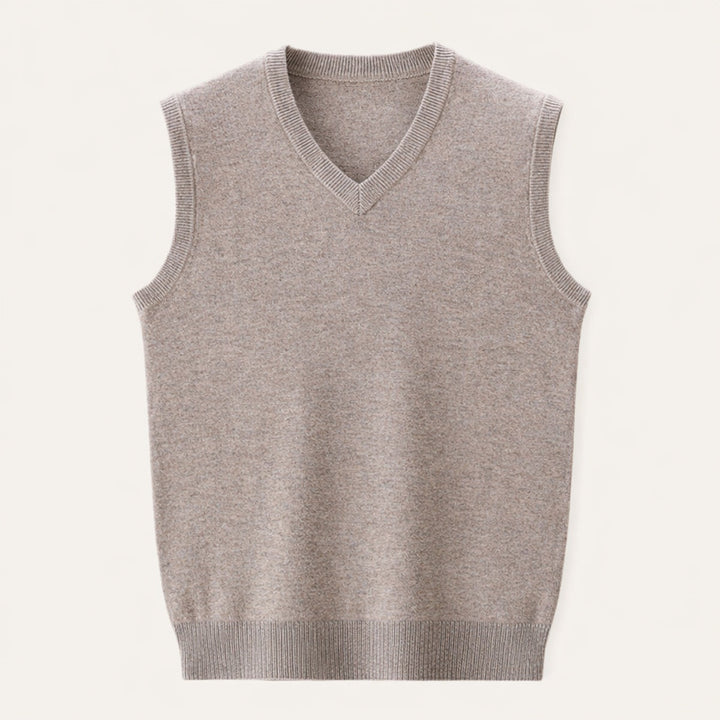 Henrik | Sweater Vest Herre V-hals Strik
