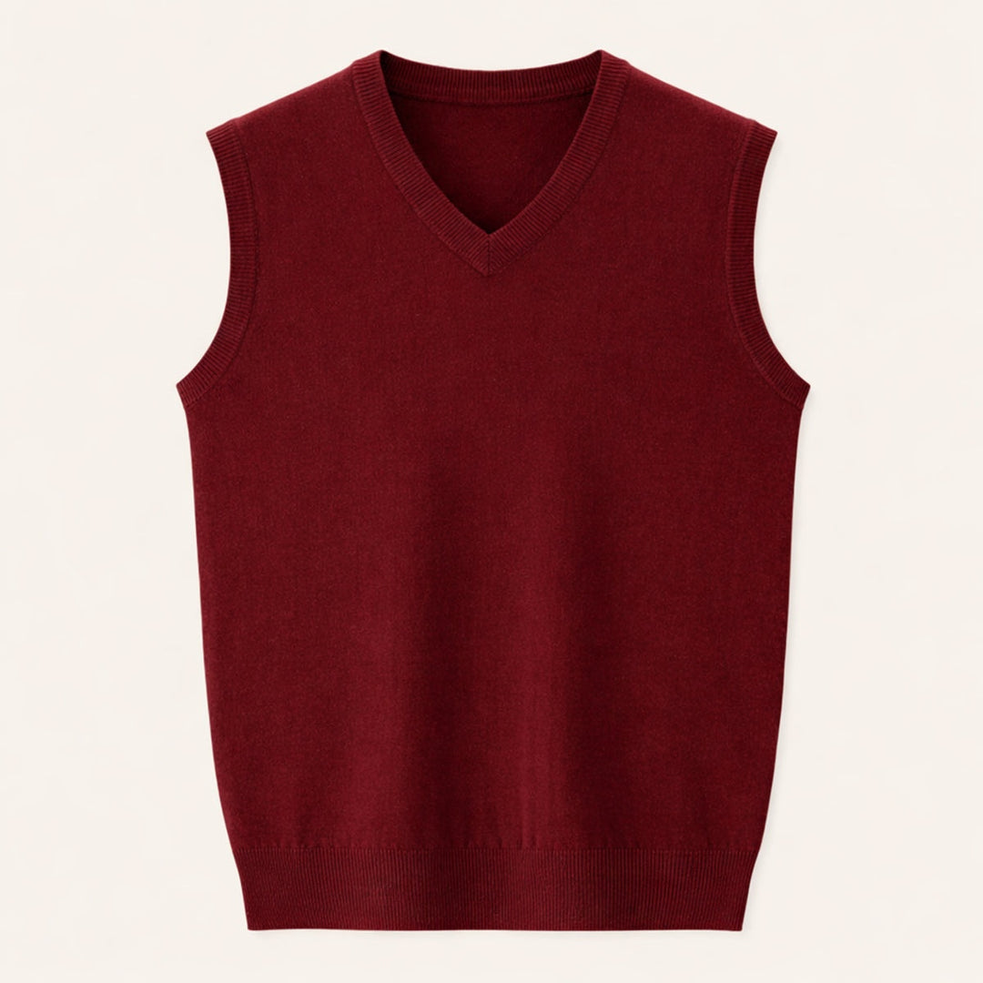Henrik | Sweater Vest Herre V-hals Strik