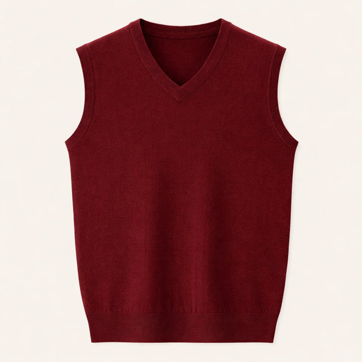 Henrik | Sweater Vest Herre V-hals Strik