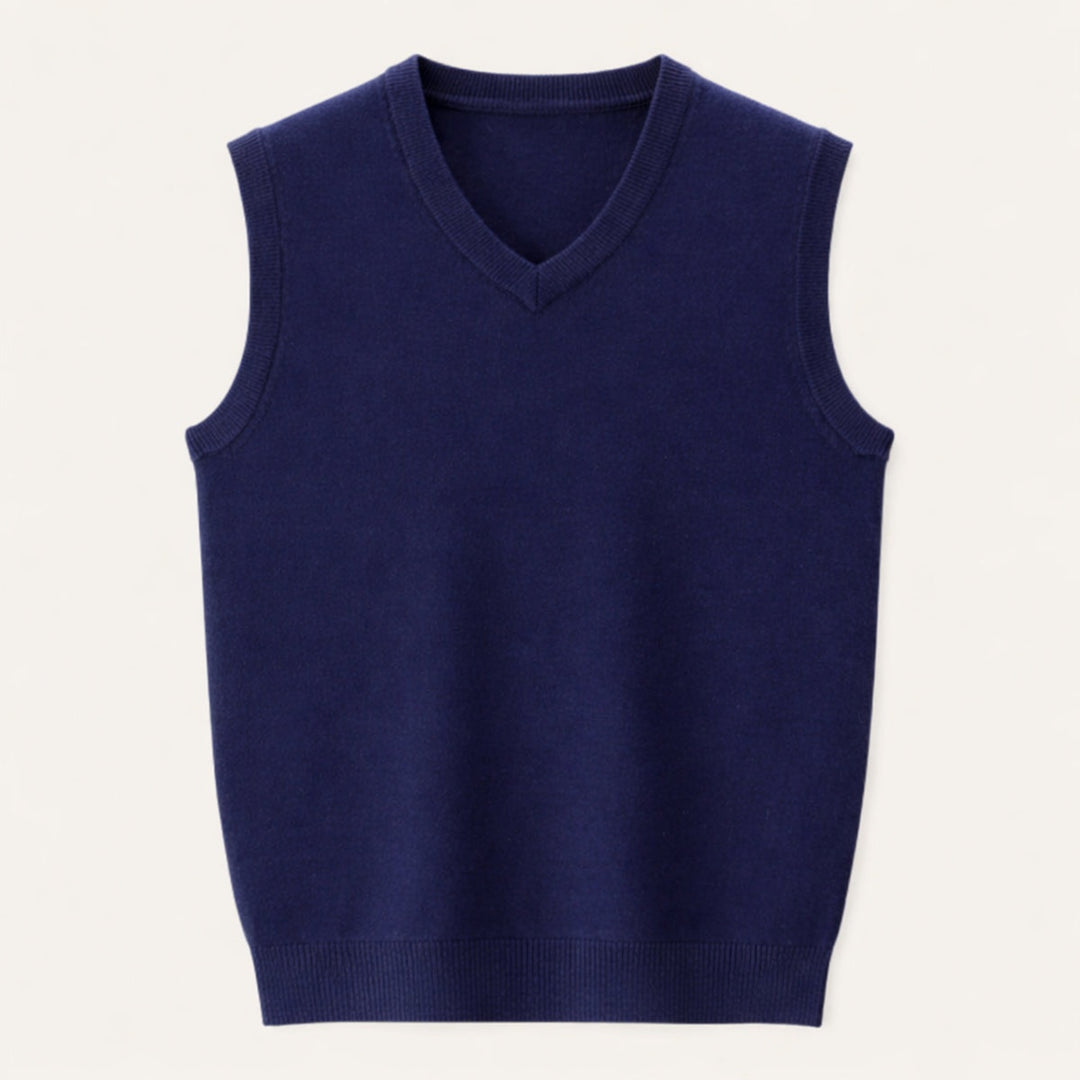 Henrik | Sweater Vest Herre V-hals Strik