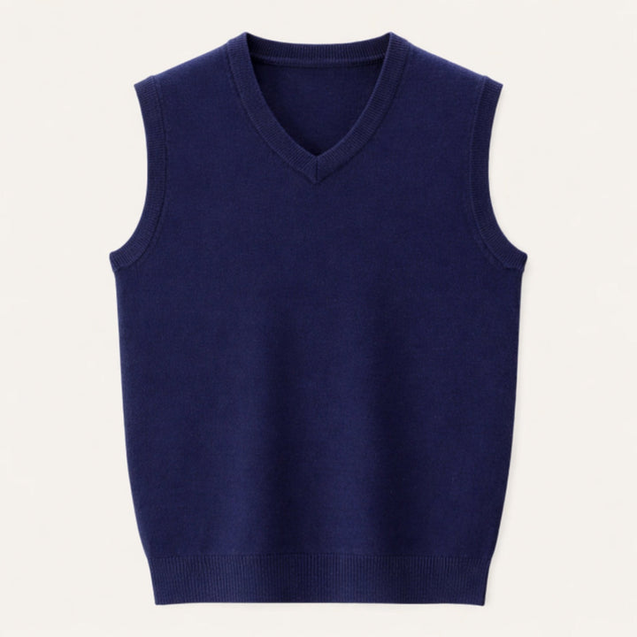 Henrik | Sweater Vest Herre V-hals Strik