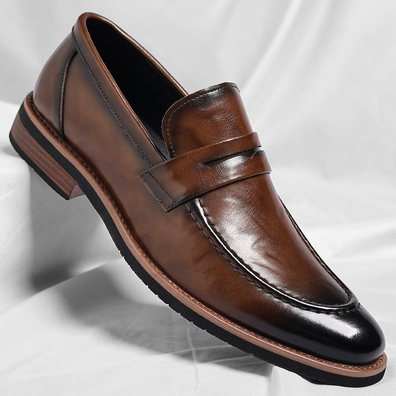 Jesper | Penny Loafer i Læder Herre Oxford Derby