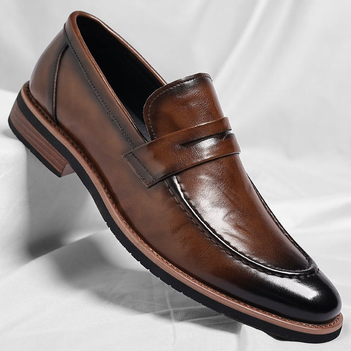 Jesper | Penny Loafer i Læder Herre Oxford Derby