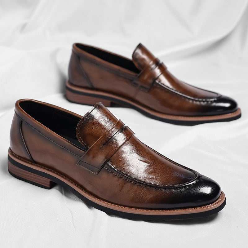 Jesper | Penny Loafer i Læder Herre Oxford Derby