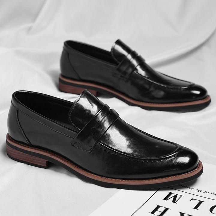 Jesper | Penny Loafer i Læder Herre Oxford Derby