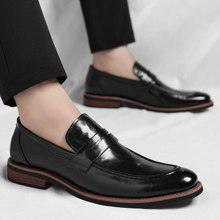 Jesper | Penny Loafer i Læder Herre Oxford Derby