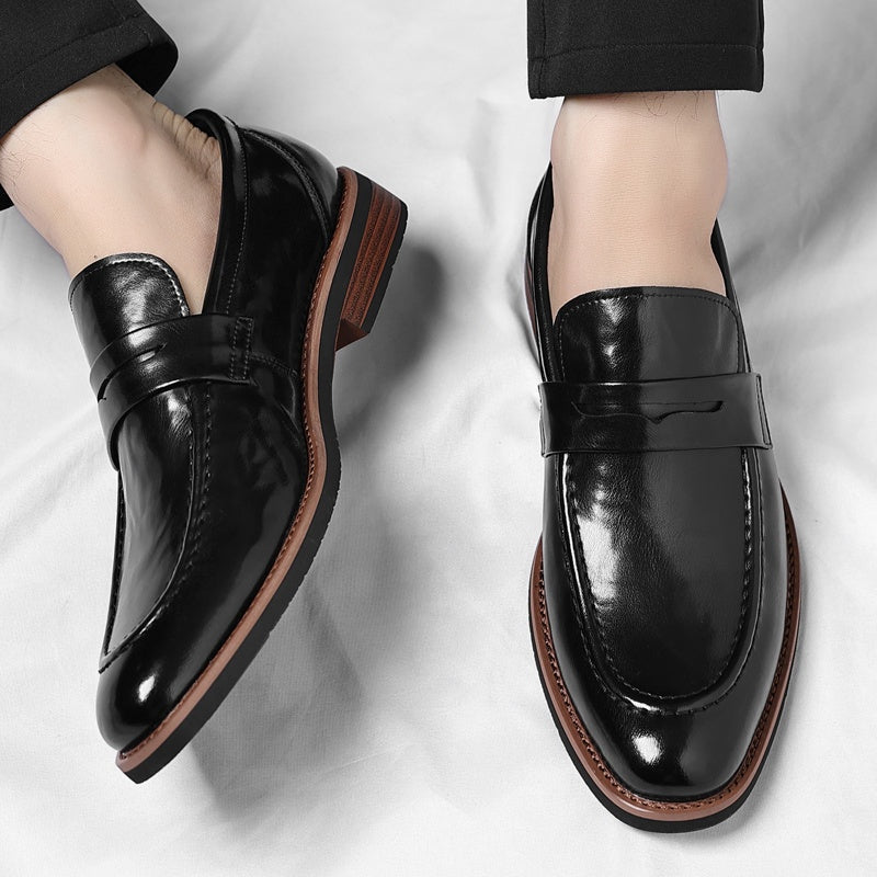 Jesper | Penny Loafer i Læder Herre Oxford Derby