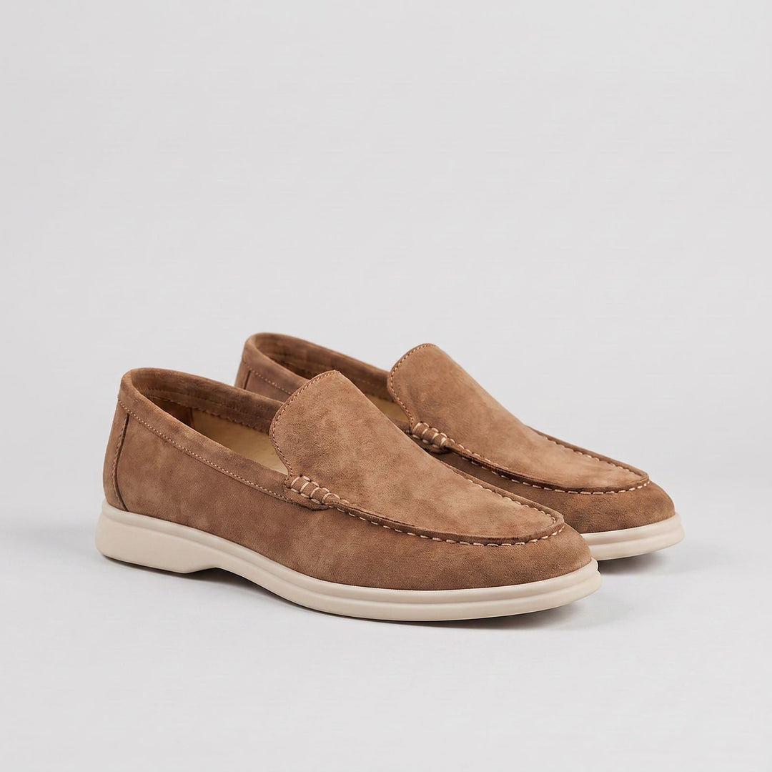 Jonas | Loafers i Ruskind Sko Herre Slip-on