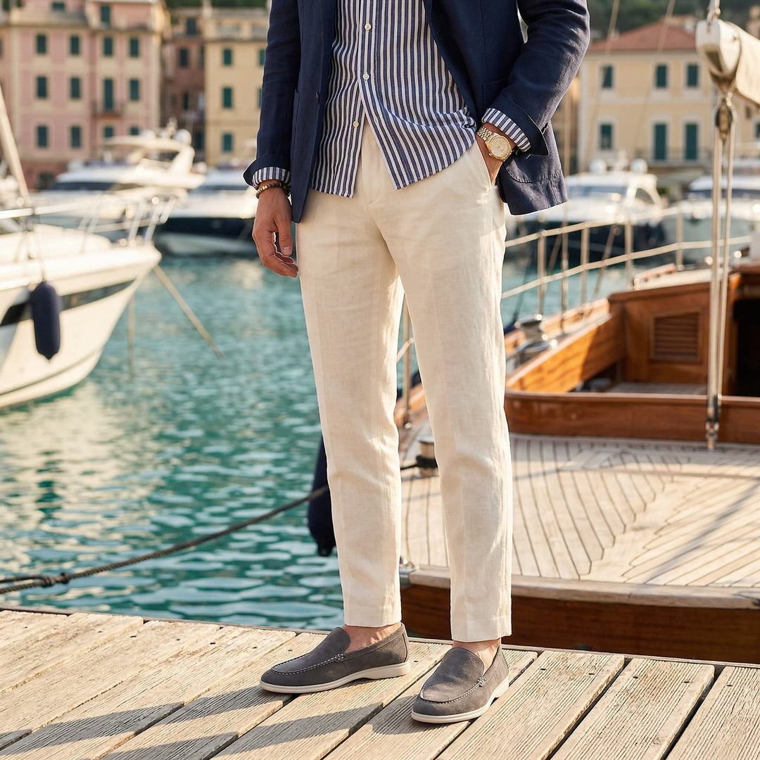 Jonas | Loafers i Ruskind Sko Herre Slip-on