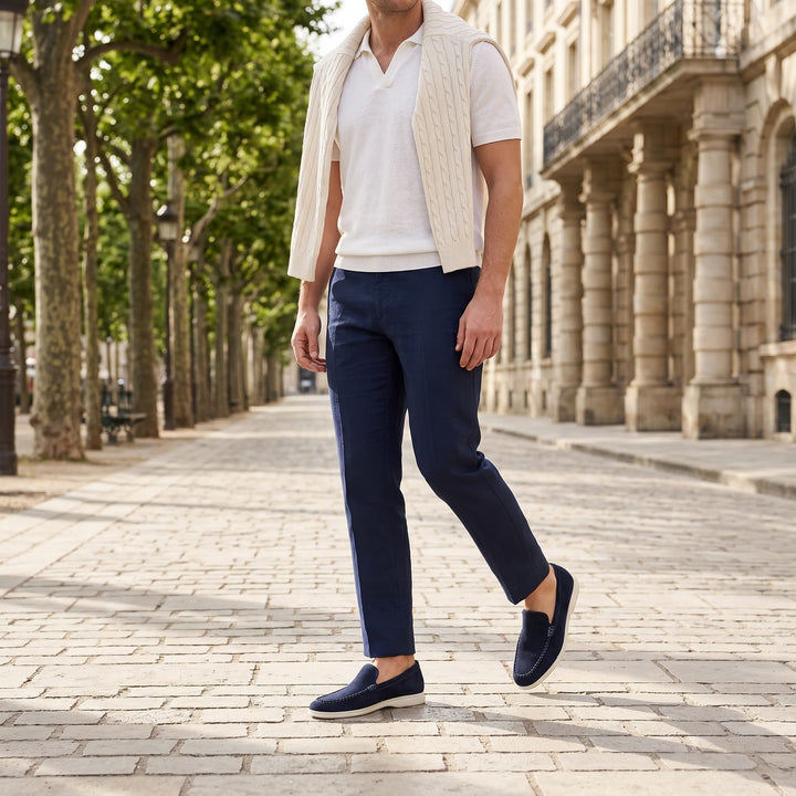 Jonas | Loafers i Ruskind Sko Herre Slip-on