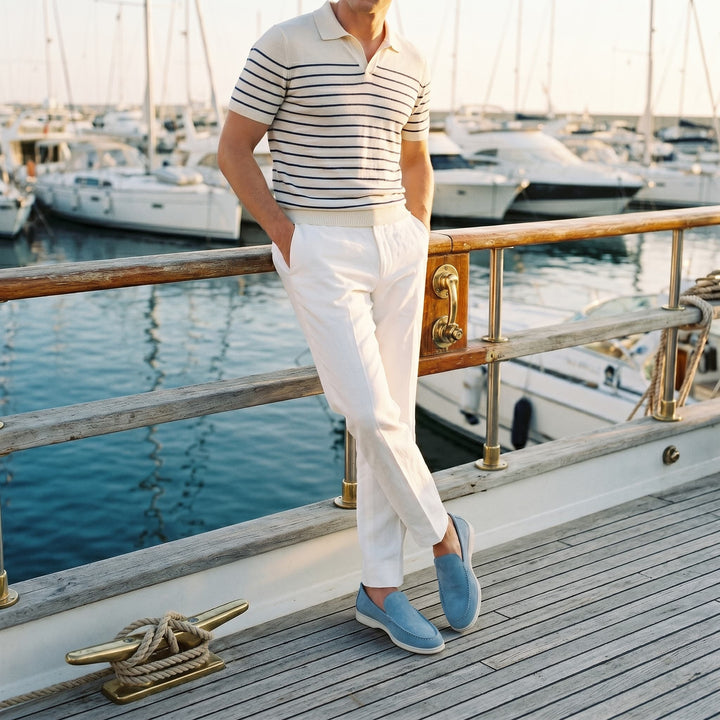 Jonas | Loafers i Ruskind Sko Herre Slip-on