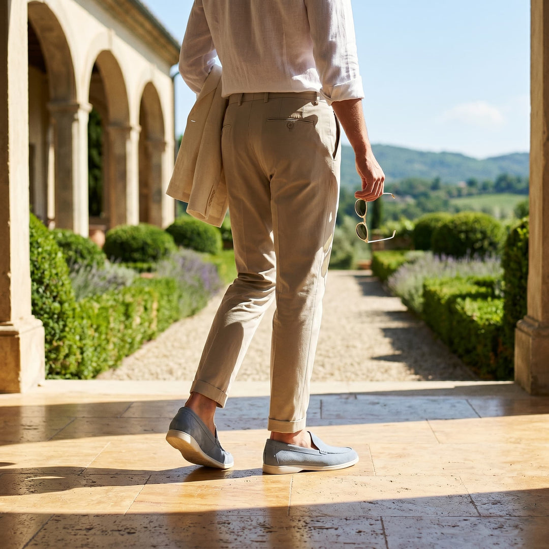 Jonas | Loafers i Ruskind Sko Herre Slip-on