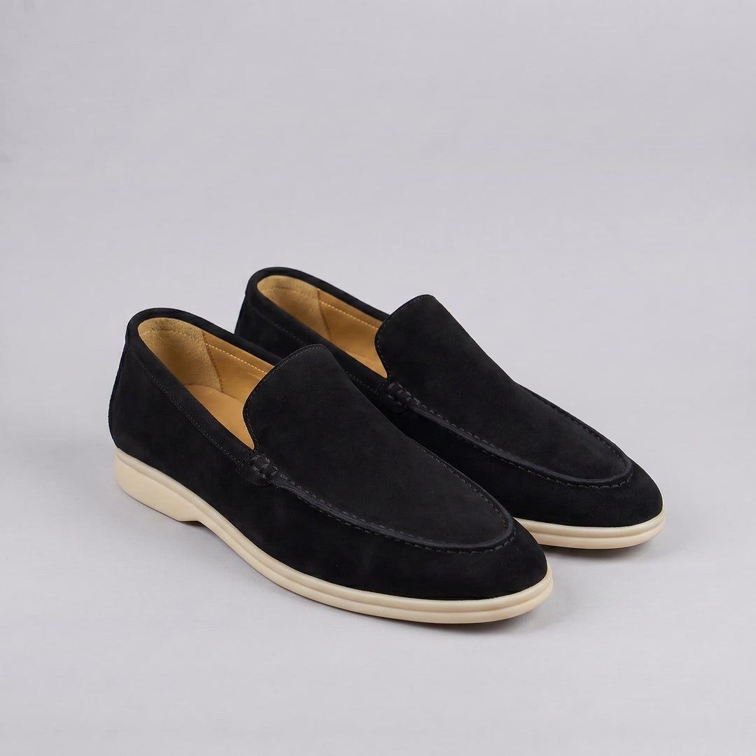Jonas | Loafers i Ruskind Sko Herre Slip-on