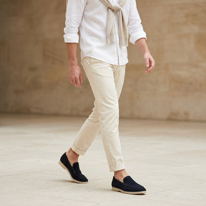 Jonas | Loafers i Ruskind Sko Herre Slip-on