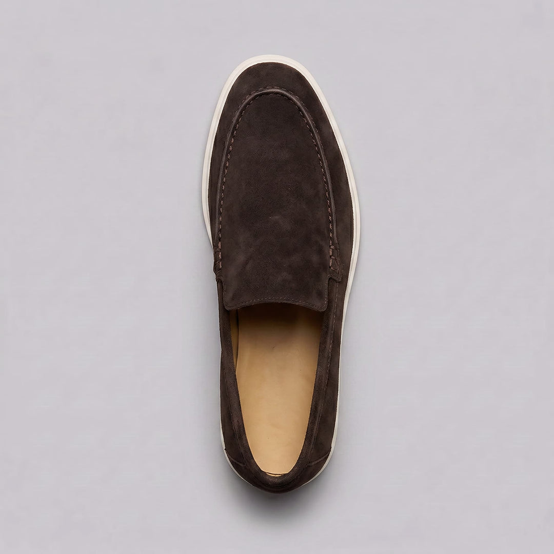 Jonas | Loafers i Ruskind Sko Herre Slip-on