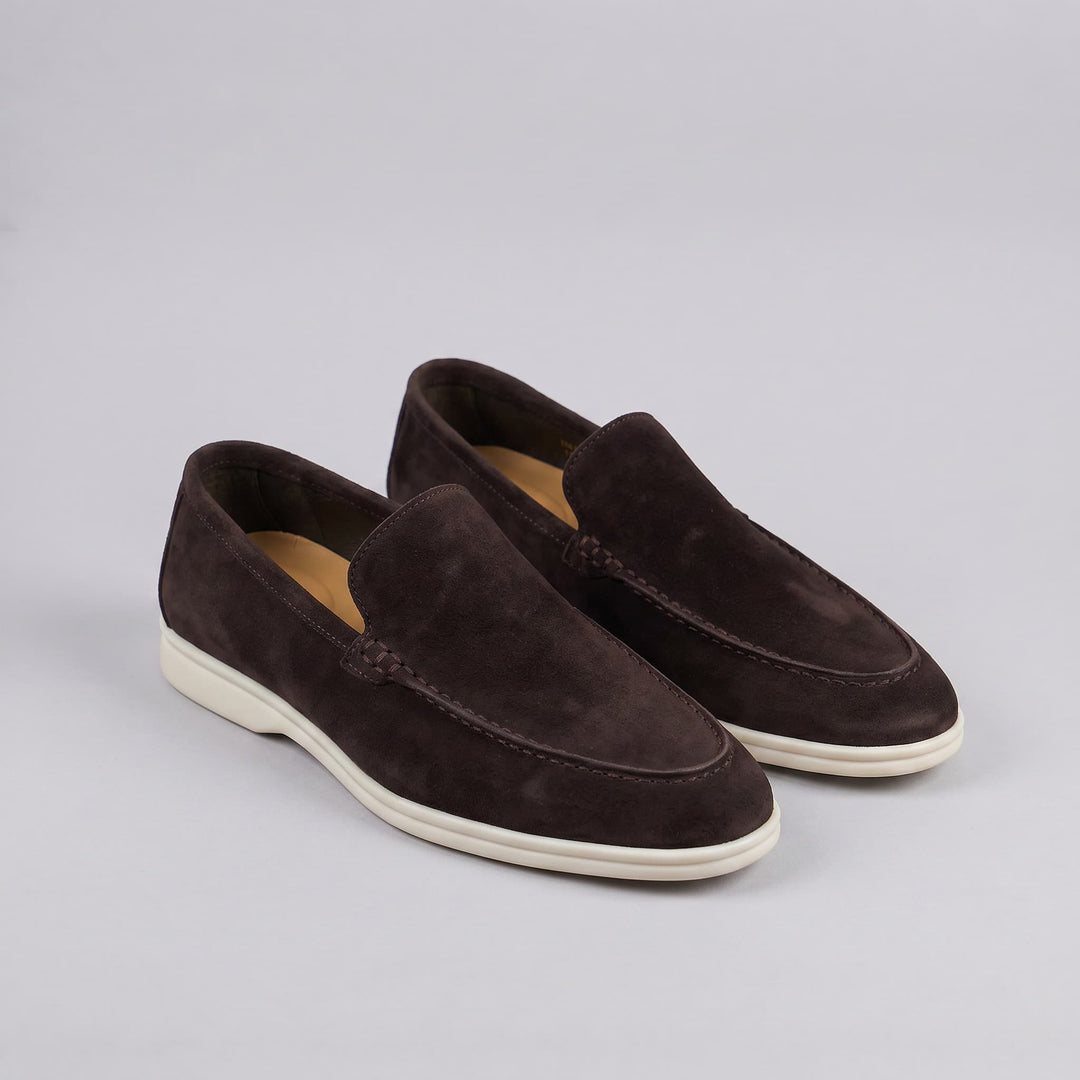 Jonas | Loafers i Ruskind Sko Herre Slip-on