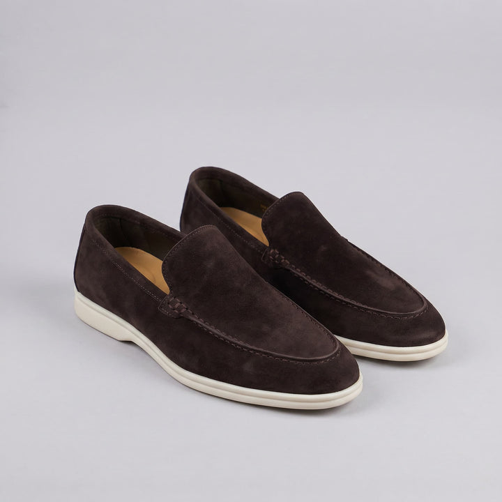Jonas | Loafers i Ruskind Sko Herre Slip-on